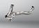 Akrapovic Optional Header (Titanium) Multistrada 1200/S 2015-17.1260/S 2018- - Grenrör - D160884 - 1