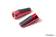 Puig Footpegs Racing+Rubber Rig/Left C/Red - Fotpinnar - D184394 - 1