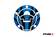 Puig Fuel Cap Cover Mod. Radical Yamaha C/Blue - Dekaler - D185184 - 1