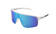 Spect Red Bull Dakota Sunglasses white smoke with blue mirror - Solglasögon - D420774 - 2