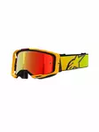 Alpinestars Goggle Vision 8 CORP Gul/Rosa Spegel/Röd - Goggles Onroad - D480714 - 1
