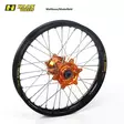 Haan wheel SX85 25-.. 16-1,85 BLACK RIM/ORANGE HUB - Kompletta hjul - D500374 - 1