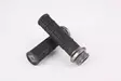 ODI Street V-TWIN Lock-On HART-LUCK Full-Waffle BLACK/Gunmetal/grey - Handtag - D490484 - 1