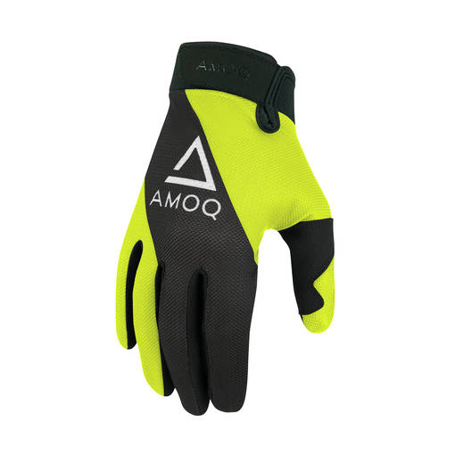 AMOQ Airline Mesh Crosshandskar Svart-HiVis - Handskar Offroad - D471254 - 1