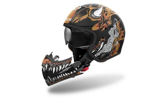 Airoh Hjälm J 110 Oni Matt - Skoterhjälmar - D474014 - 1