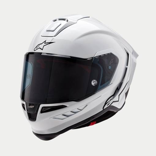 Alpinestars Hjälm Supertech R10 Vit/Mattsvart - Skoterhjälmar - D470194 - 1