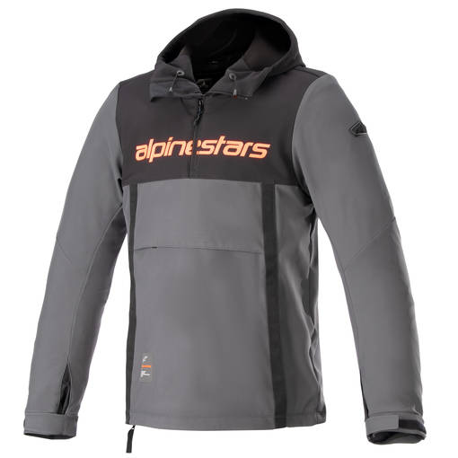 Alpinestars Hoodie Sherpa Svart/Grå/Röd - Jackor Onroad - D423374 - 1