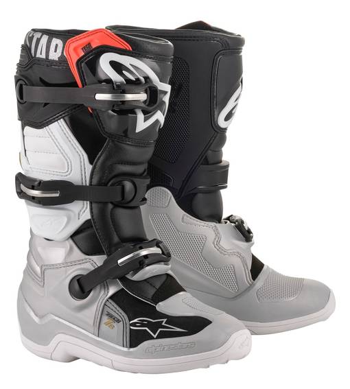 Alpinestars Stövel Tech 7s junior Svsrt/Silver/Vit/Guld - Stövlar Offroad - D167114 - 1