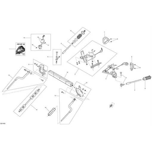 Apache 360 monteringssats - ATV-tillbehör - 2344 - 1