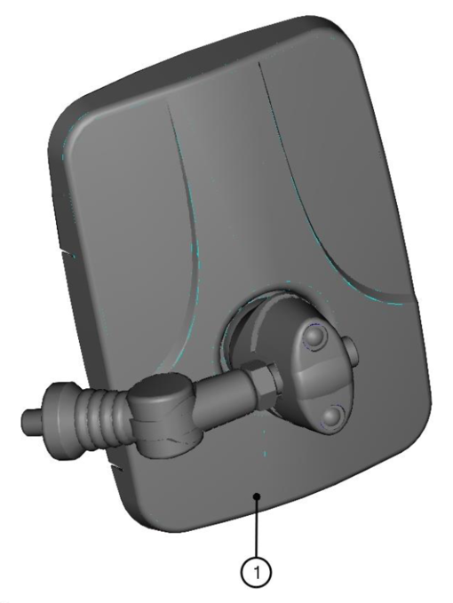 DFK Spegel (1st.) "SMAT Nord" Can Am Maverick, Polaris RZR 1000, Ranger 1000 XP - Ram- & chassidelar - D429764 - 1