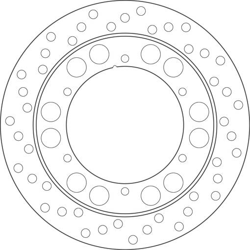 GOLDFREN Bromsskiva yd282 hd150 id132 t5 1/4 - Bromsskivor - D26634 - 1