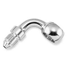 Goodridge Banjo koppling 90° 11.1mm) H-D Chromed - Bromsslangar & Kopplingar - D40864 - 1