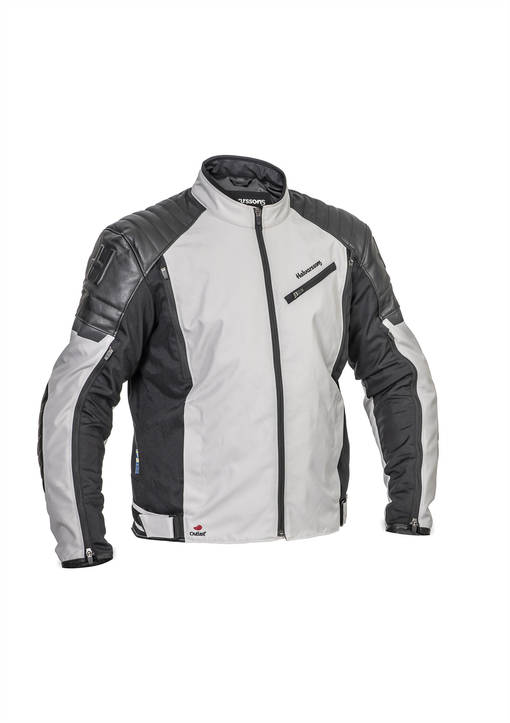 Halvarssons Textiljacka Solberg Ljusgrå/Svart - Jackor Onroad - D433284 - 1