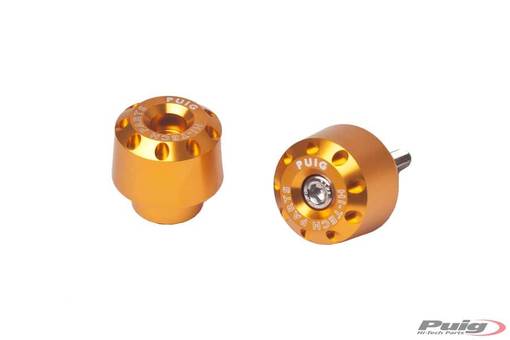 Puig Bar End Aluminum Short Bmw/Suzuki C/Gold - Styrtillbehör - D183404 - 1