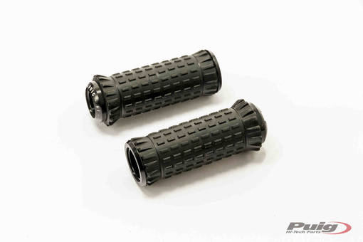 Puig Footpegs R-Fighter S Piloto Rig/Left C/Black - Fotpinnar - D185884 - 1