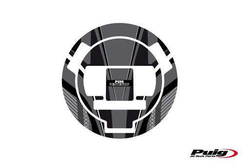 Puig Fuel Cap Cover Radical Bmw C/Grey - Dekaler - D183244 - 1