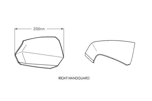 Puig Hand Guards Universal Maxiscooter C/Clear - Handskydd - D260924 - 1