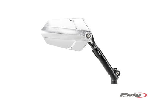 Puig Rear Mirror Mod. Explorer Homolog. Right C/Black-A - Backspeglar - D180084 - 1