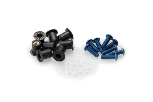 Puig Screw Kit C/Blue - Bultar & Bultserier - D87954 - 1