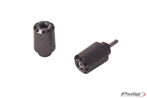 Puig Short Bar End Aluminum Bmw G310R 16' C/Carbon - Styrtillbehör - D185504 - 1