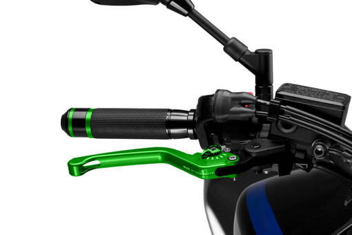 Puig Unfoldable Brake Lever 3.0. C/Green Selector C/Gre - Broms- & Kopplingshandtag - D341754 - 1