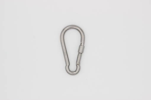 Qvarken Brandkårshake med lås AISI316 12mm 140mm - Karbinhakar- & Länkar - D417864 - 1