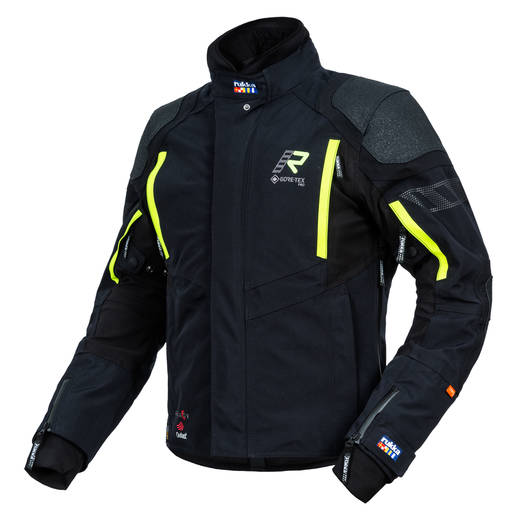 RUKKA SHIELD-R Jacka Svart/Gul - Jackor Onroad - D471824 - 1