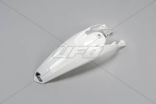UFO Bakskärm KTM125-525 EXC 12-16 Vit 047 - Stänk- & kedjeskydd - D32804 - 1
