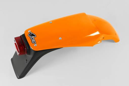 UFO Enduro Bakskärm med bakljus/bromsljus KTM125-360 SX 93-97 Orange - Stänk- & kedjeskydd - D341264 - 1