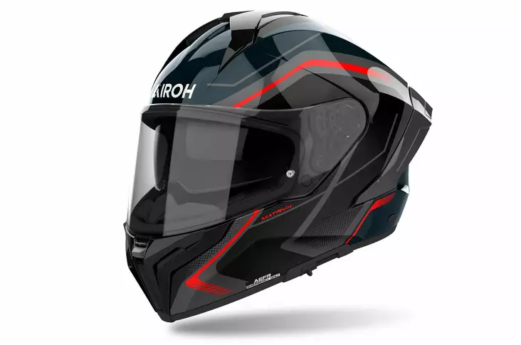 Airoh Hjälm Matryx Wide Röd glansig - Skoterhjälmar - D487084 - 1