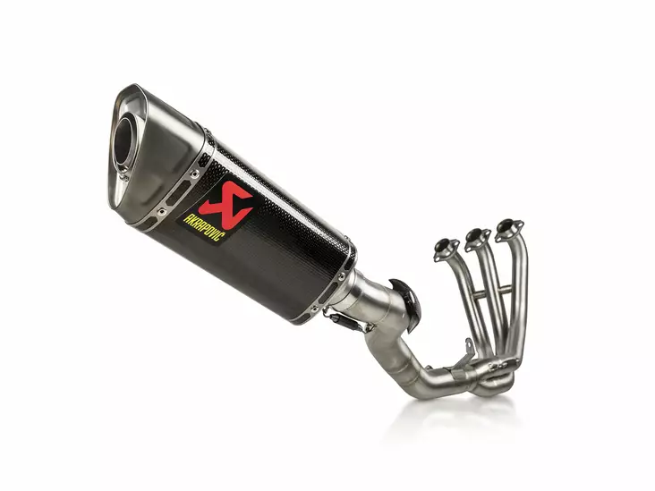 Akrapovic Racing Line (Carbon) Yamaha TRACER 9/GT 2025 - Komplett avgassystem - D503124 - 1
