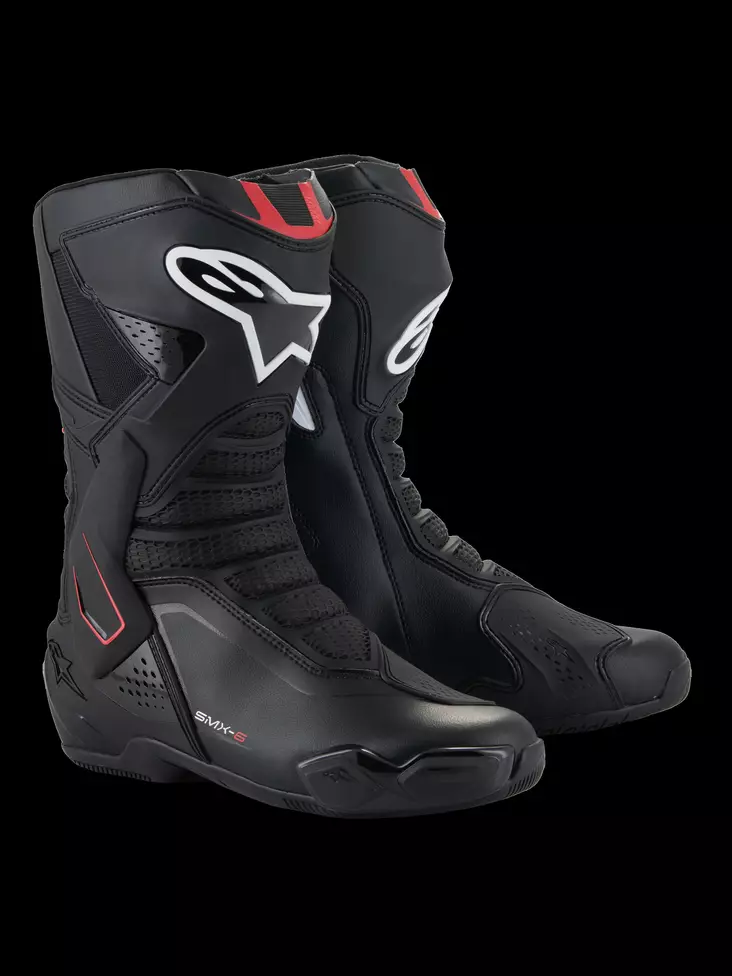 Alpinestars Boots SMX-6 v3 Svart/Vit/Röd - Stövlar & Skor Onroad - D485814 - 1