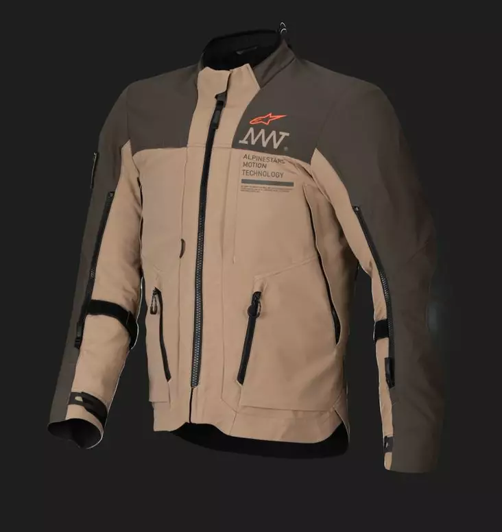 Alpinestars Jacka AMT-8 Strech Drystar XF Brun - Jackor Onroad - D477294 - 1