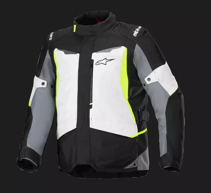 Alpinestars Jacka ST-1 Vattentät Grå/Svart/Gul Fluo - Jackor Onroad - D477304 - 1