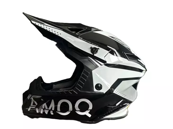 AMOQ Friction Mips Hjälm Svart/Grå - Skoterhjälmar - D497524 - 1