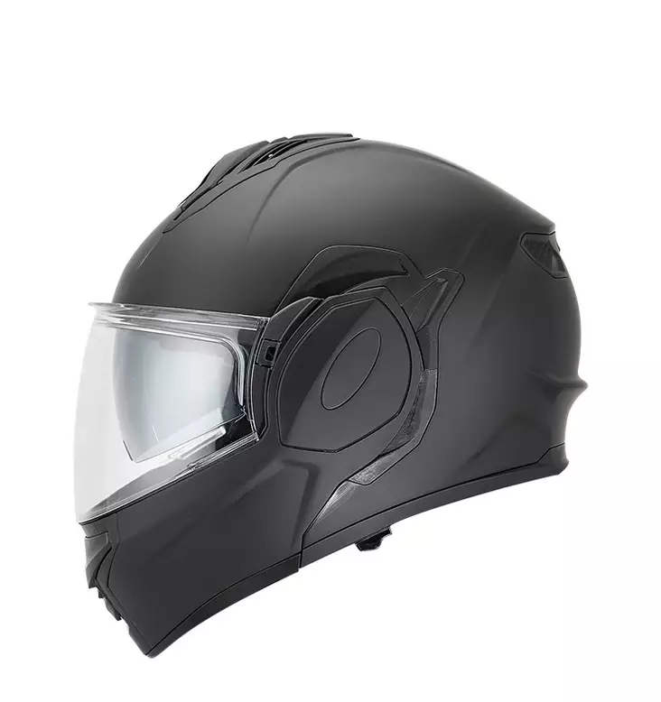 AMOQ Helmet MI200 mattsvart - Skoterhjälmar - D517614 - 1
