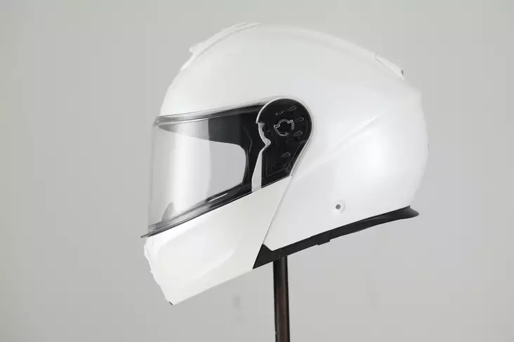 APEX Hjälm MT300 pärlvit - Skoterhjälmar - D488374 - 1