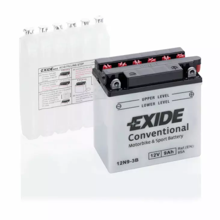 Exide batteri 12N9-3B - Batteri & Laddning - D528804 - 1