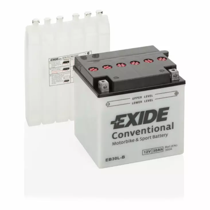 Exide batteri EB30L-B - Batteri & Laddning - D528834 - 1