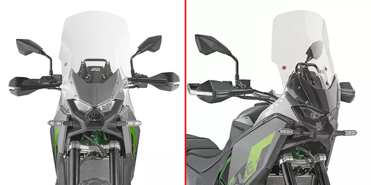 Givi Transparent Screen Kawasaki Kle500/Kle500 Se (2026) - Vindskydd - D530734 - 1
