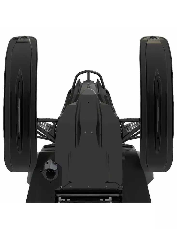 K-HIGHFLOAT SKID PLATE BLK - Skotertillbehör - 13154 - 1
