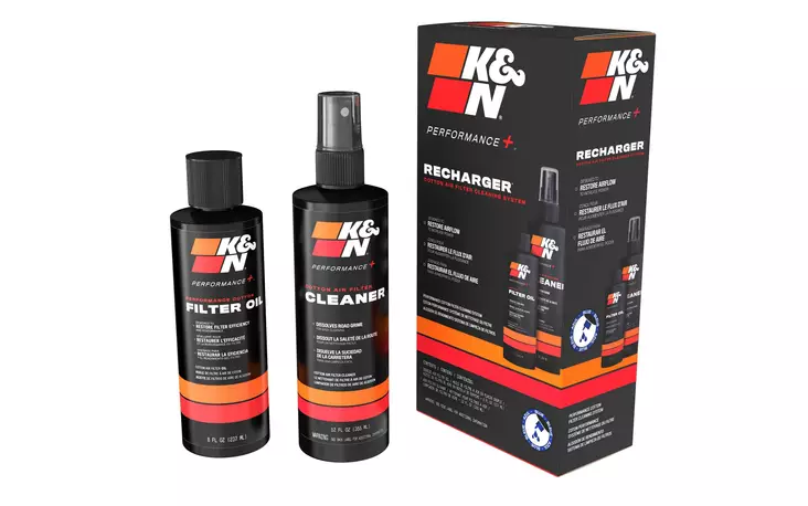 K&N Recharger Kit: Squeeze Oil- Blue 8 Oz - Luftfilter - D521204 - 1