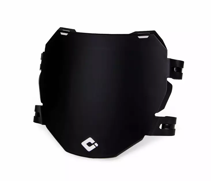 ODI DH E-MTB Number Plate for use with Triple-Crown Forks - Black - Handtag - D490534 - 1
