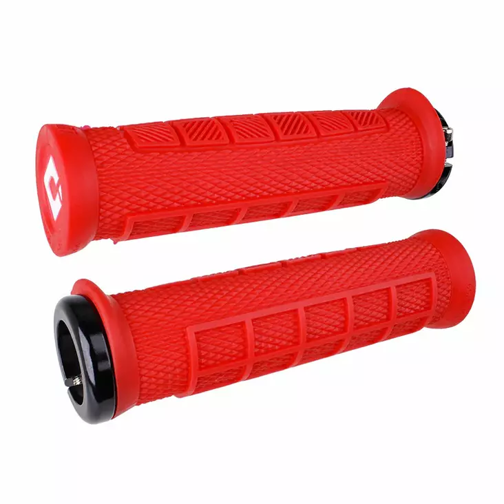 ODI Elite PRO V2.1 E-MTB Lock-On Grip 130mm Red/Black - Handtag - D490524 - 1