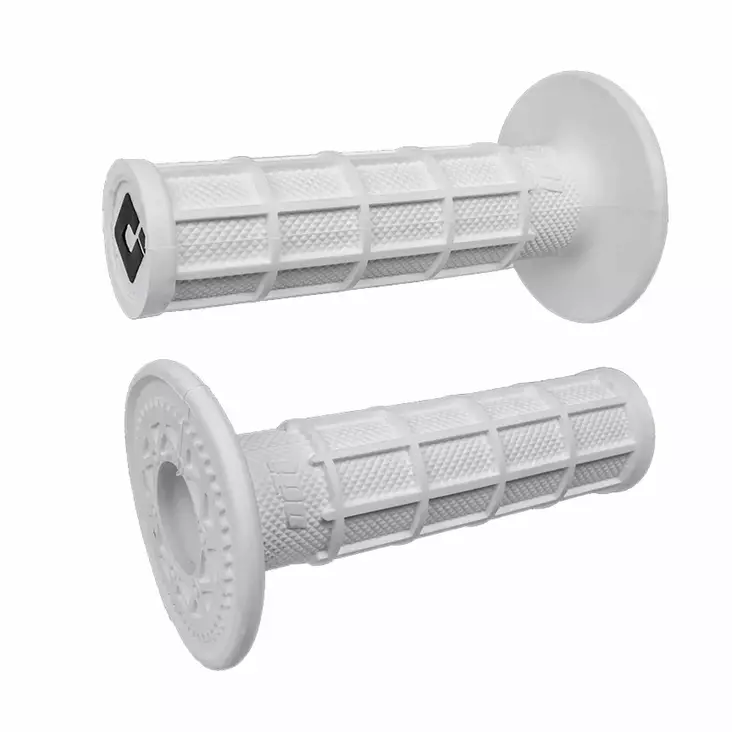 ODI Glue-On Grip Full-Waffle MX Single-Ply (Ruffian) White (Pro Soft) - Handtag - D490244 - 1
