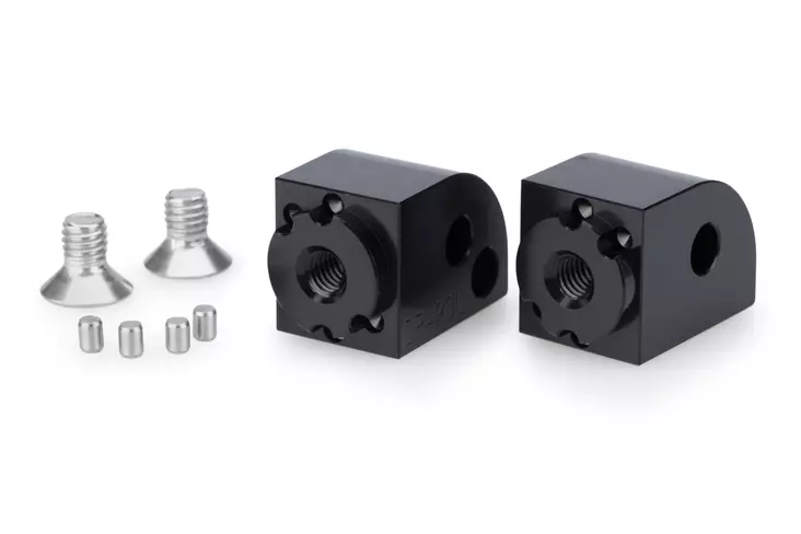 Puig Adjustable Passenger Footpeg Brackets Voge 900 - Fotpinnar - D517414 - 1