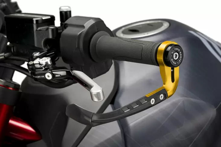 Puig Protector Clutch Lever Raw C/Gold - Handskydd - D491234 - 1