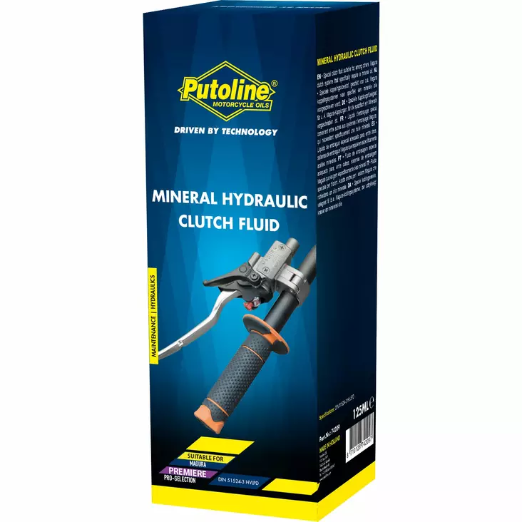 Putoline Hydraulic Mineral Clutch Fluid - 125ML (12) - Bromsvätska - D526894 - 1