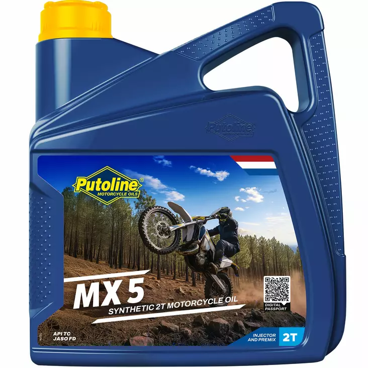 Putoline MX5- 4L (4) - Tvåtaktsolja - D526774 - 1