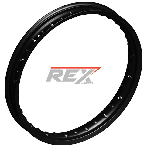 REX WHEELS Rim Rear 19-2,15 YZ+F CR+F KTM HVA GG BETA Black - Kompletta hjul - D488334 - 1